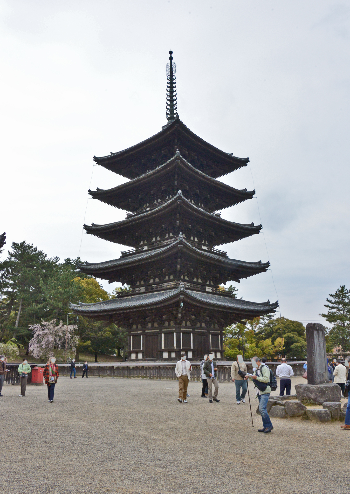 ⇑　奈良　興福寺の五重塔